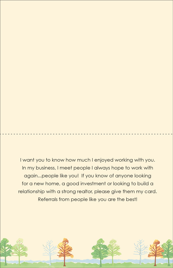 BC17 - Real Estate Referral Cards extra