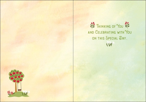 RE9463 - New Home Anniversary Cards extra