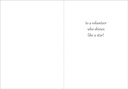 BL268V - Star Volunteer Birthday Note Cards extra