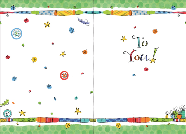 BU144 - Gifts Birthday Card extra