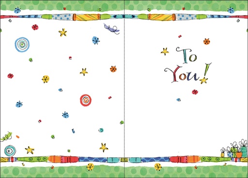 BU144 - Gifts Birthday Card extra