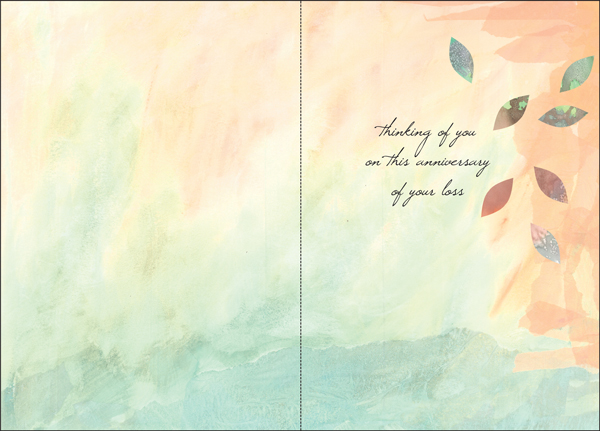 S9299H - Anniversary of Loss Sympathy Card extra