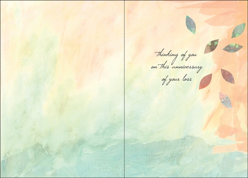 S9299H - Anniversary of Loss Sympathy Card extra