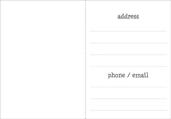 DA02 - Moved Address Change Cards extra