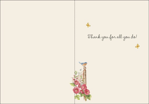 T3303V - Volunteer Thank You Cards extra