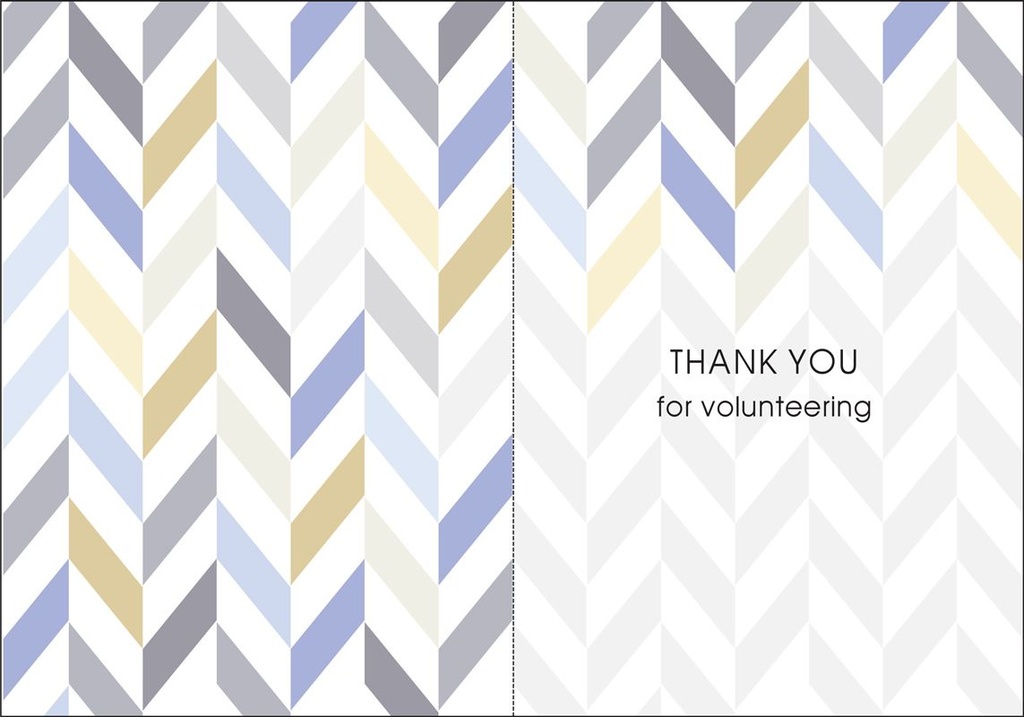 T9305V - Volunteer Thank You Cards extra