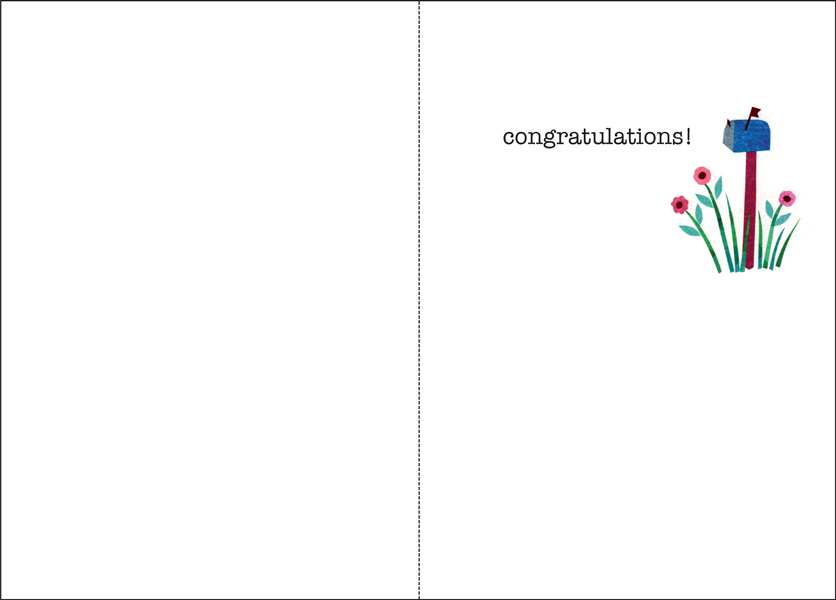 H5421 - Congratulations on the Purchase of your New Home extra