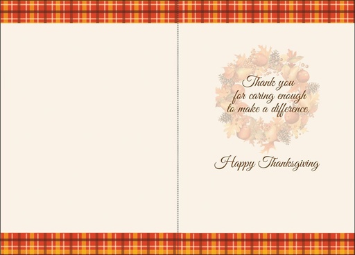 TG3881V - Thanksgiving Cards for Volunteers extra