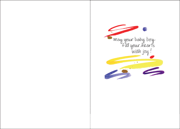 BAF602 - Baby Cards extra