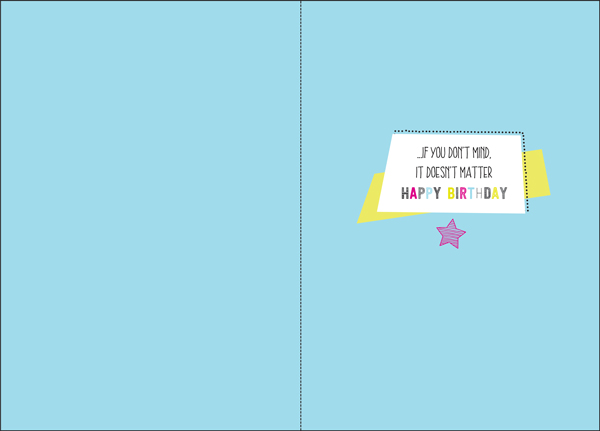 BU153 - Birthday Cards extra