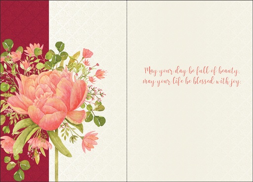 BU165 - Birthday - Geranium extra