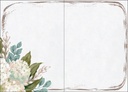 GU447 - Hydrangea Blank Inside Cards extra