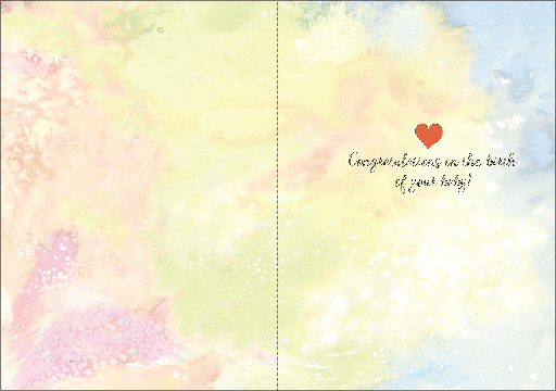 BA9612 - Baby Cards extra