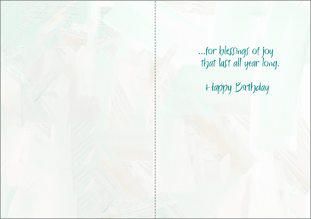 B126 - Birthday Cards extra