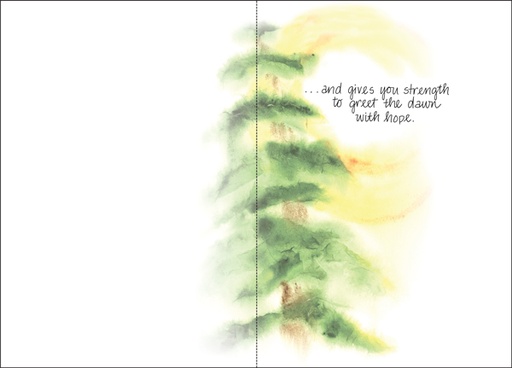 SG208- Encouragement - greet the dawn with hope extra