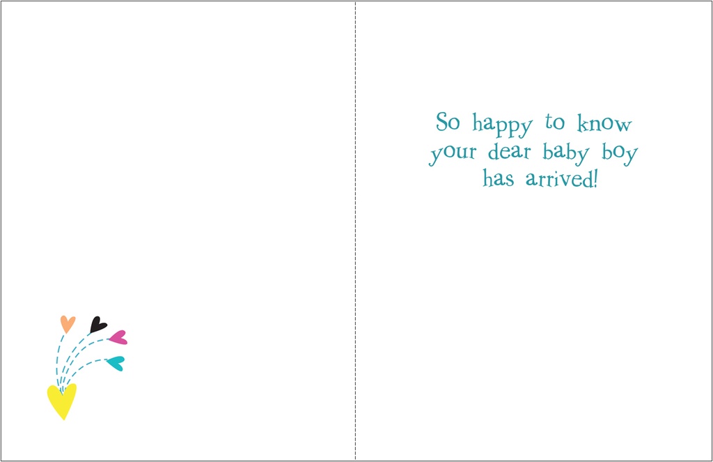 BA22 - Value Baby Boy Cards extra
