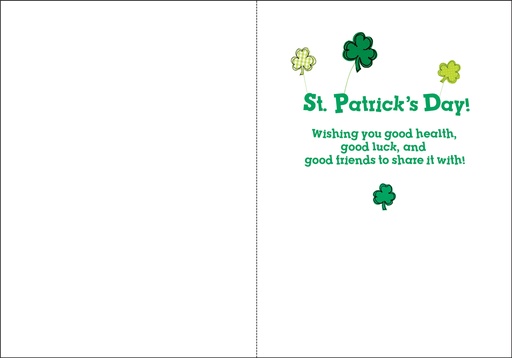 SPH855 - St. Patrick's Day Cards extra