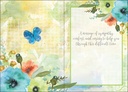 SU226 - Garden Flowers Sympathy Card extra