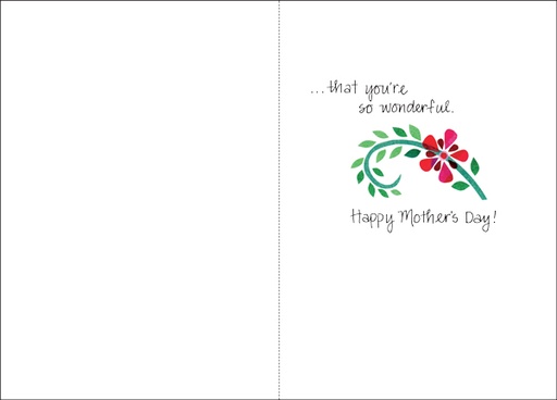M5638 - Mother's Day - So Thankful extra
