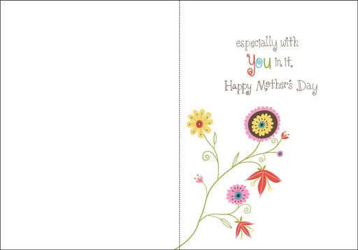 M9647 - Mother's Day - Life is Beautiful extra