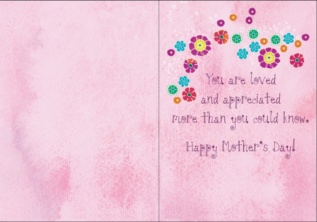 M9649 - Mother's Day - Appreciating Mom extra