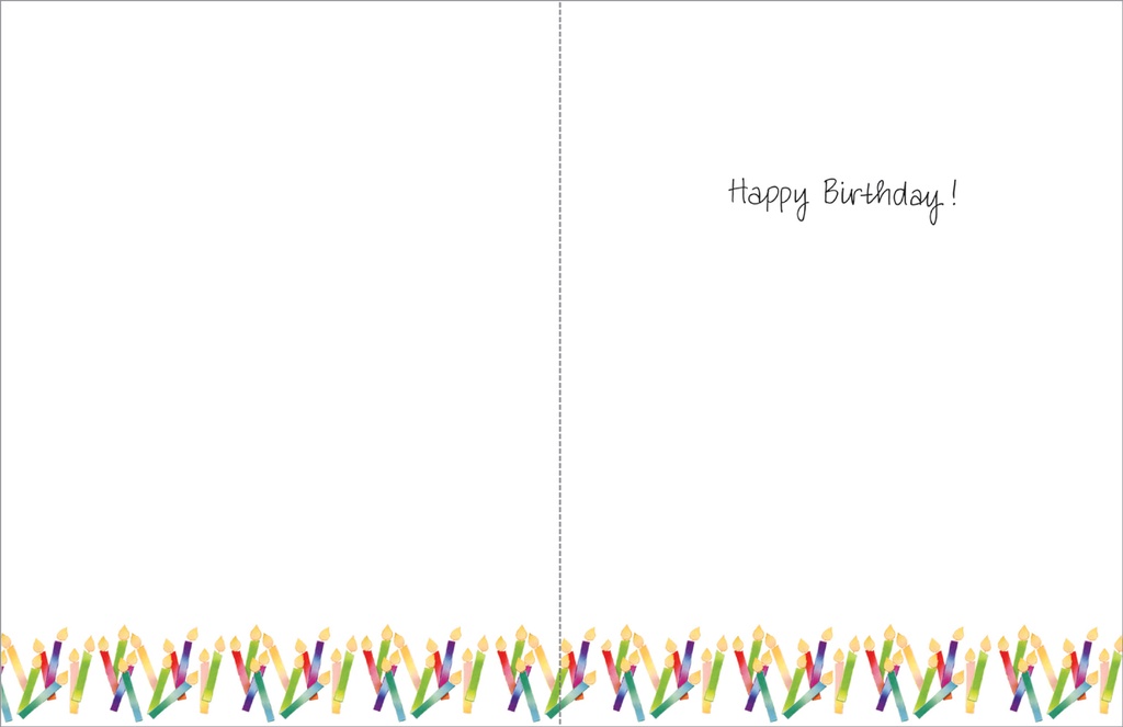 B20 - Birthday Card - Blessings extra