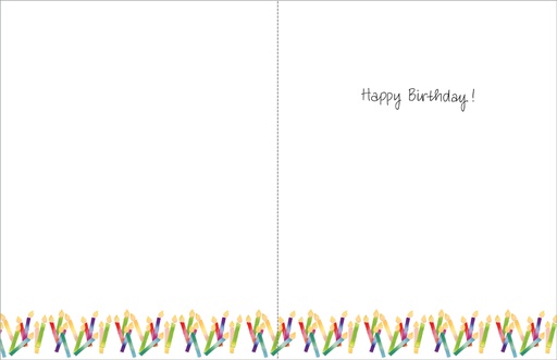 B20 - Birthday Card - Blessings extra