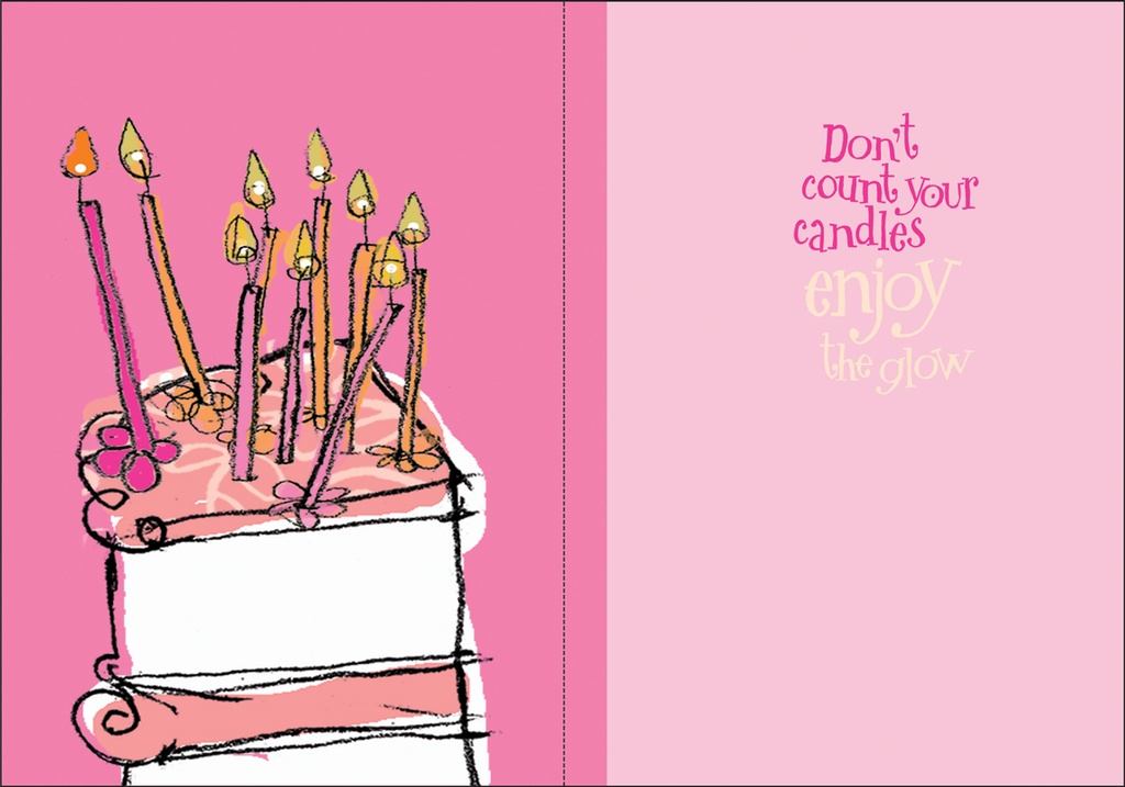 BR121 - Birthday - Enjoy the glow extra