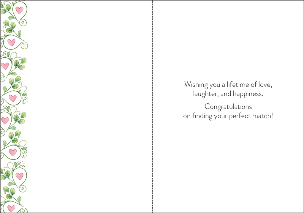 W407 - Two Peas Wedding Card extra