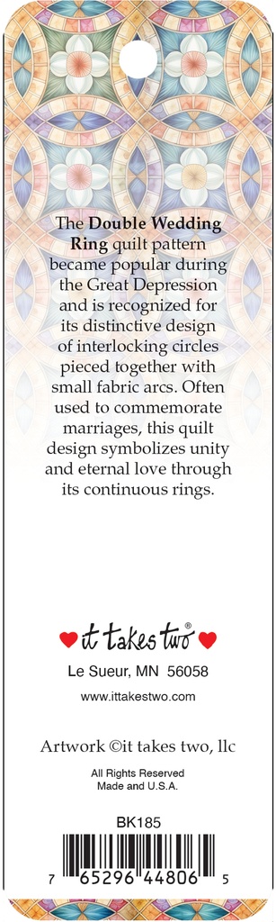 BK185 - Double Wedding Ring extra