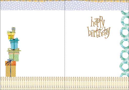 BR129 - Gifts Galore Birthday extra