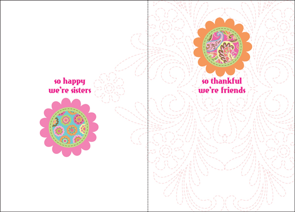 B9189 - Birthday to Sister extra