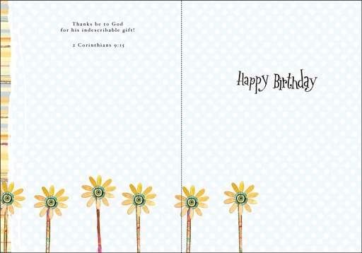 BR137C - Birthday Blessings extra