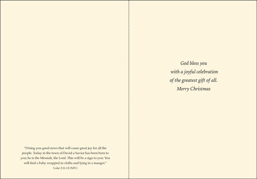 C3718C - Christmas cards with Scripture extra