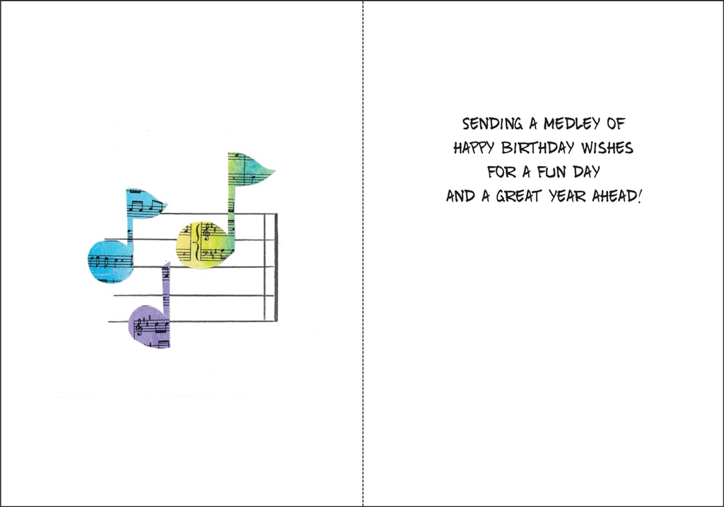 BH171 - Birthday - Musical Instruments extra