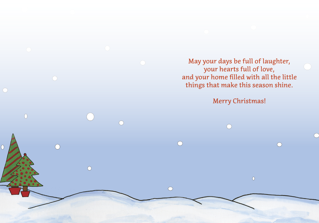 CPB701 - Merry Christmas - Snowman & Family extra