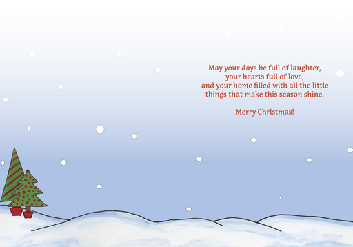 CPB701 - Merry Christmas - Snowman & Family extra