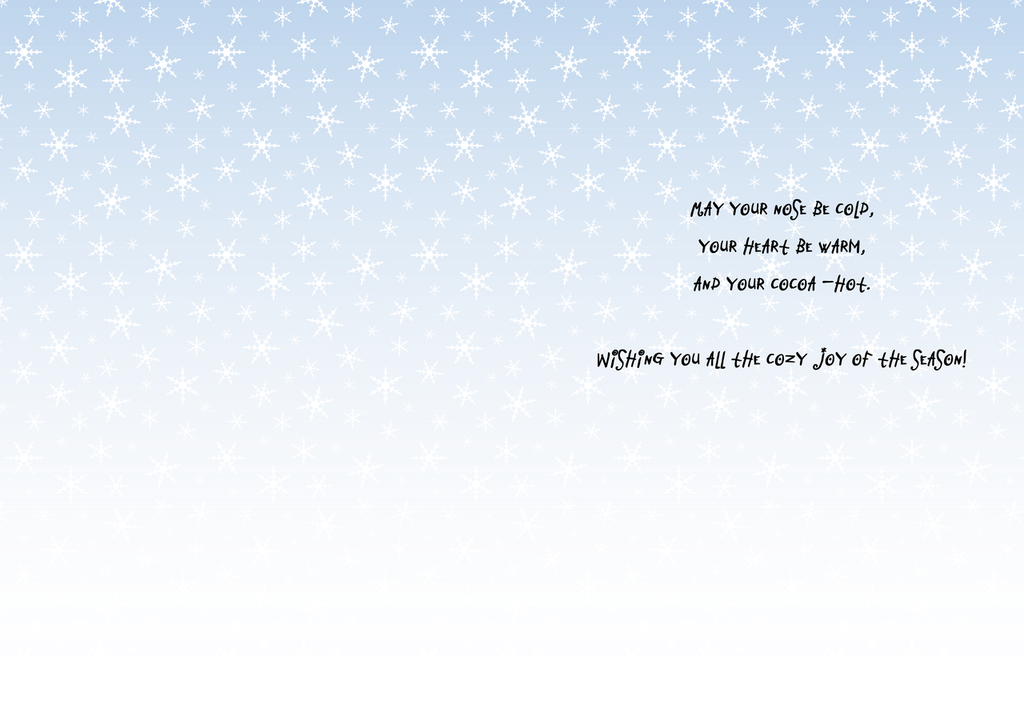 CPB702 - Merry Christmas - Dancing Snowman extra