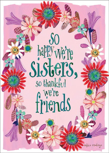 Birthday Card for Sister extra