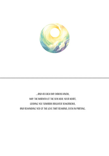 S244668 - Winds of Change Sympathy Card - Soothing Comfort