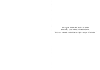 S244677 - Graceful Path Sympathy Card - Lasting Memories