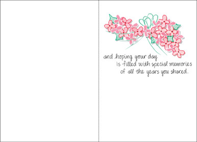 Special Memories Wedding Card-W457H