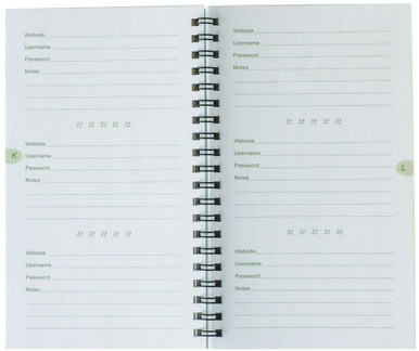 A Password Organizer-PWB08