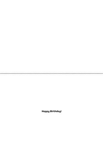 B144637 - Birthday Card