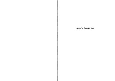 SP844665 - Golden Irish Luck St. Patrick's Day Card
