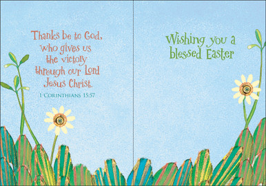 He is Risen Easter Card
