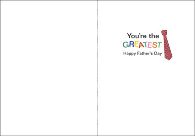 Ties Father's Day Card