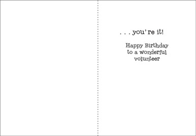 Volunteer Note Cards-BL186V