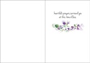 Delicate floral Sympathy Card-SF205
