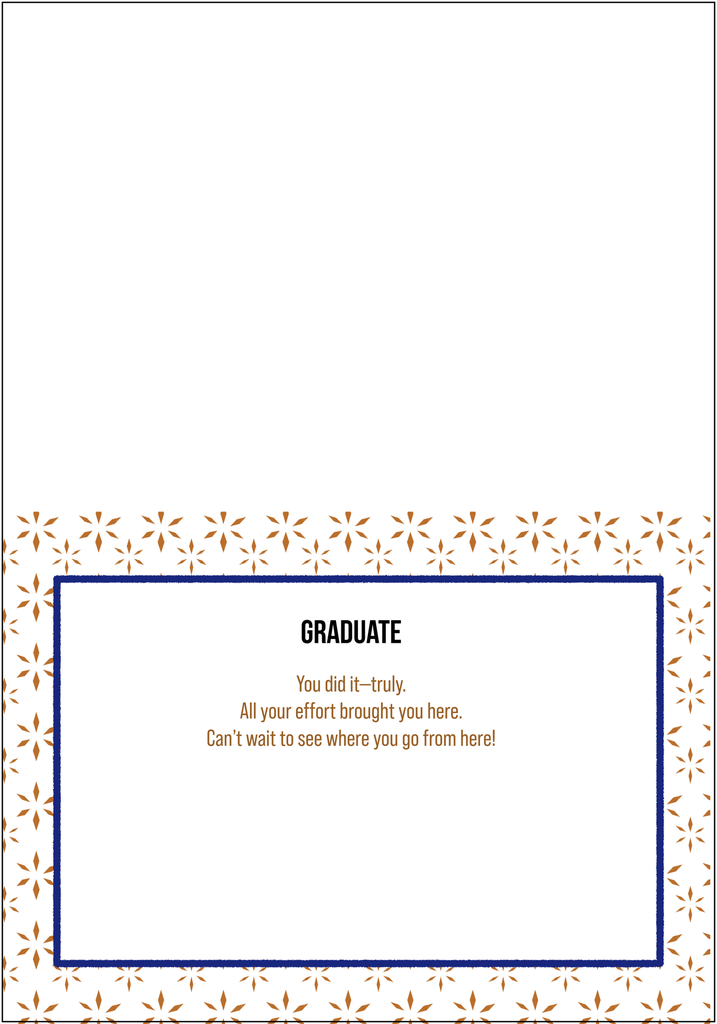 Congratulations - Graduate